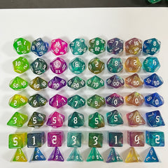 Chameleon double-colour dice set image 10
