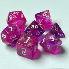 Chameleon double-colour dice set image 2