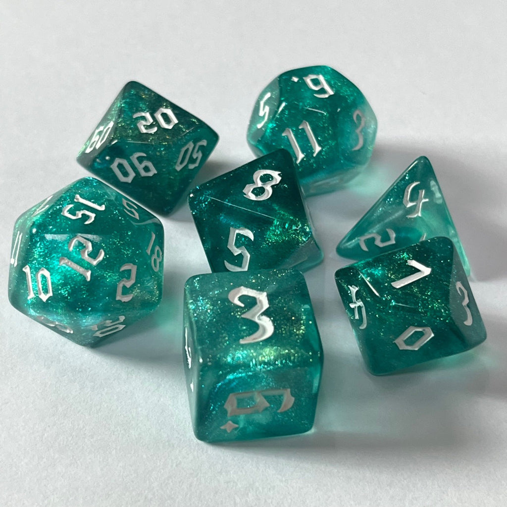 Chameleon double-colour dice set image 7