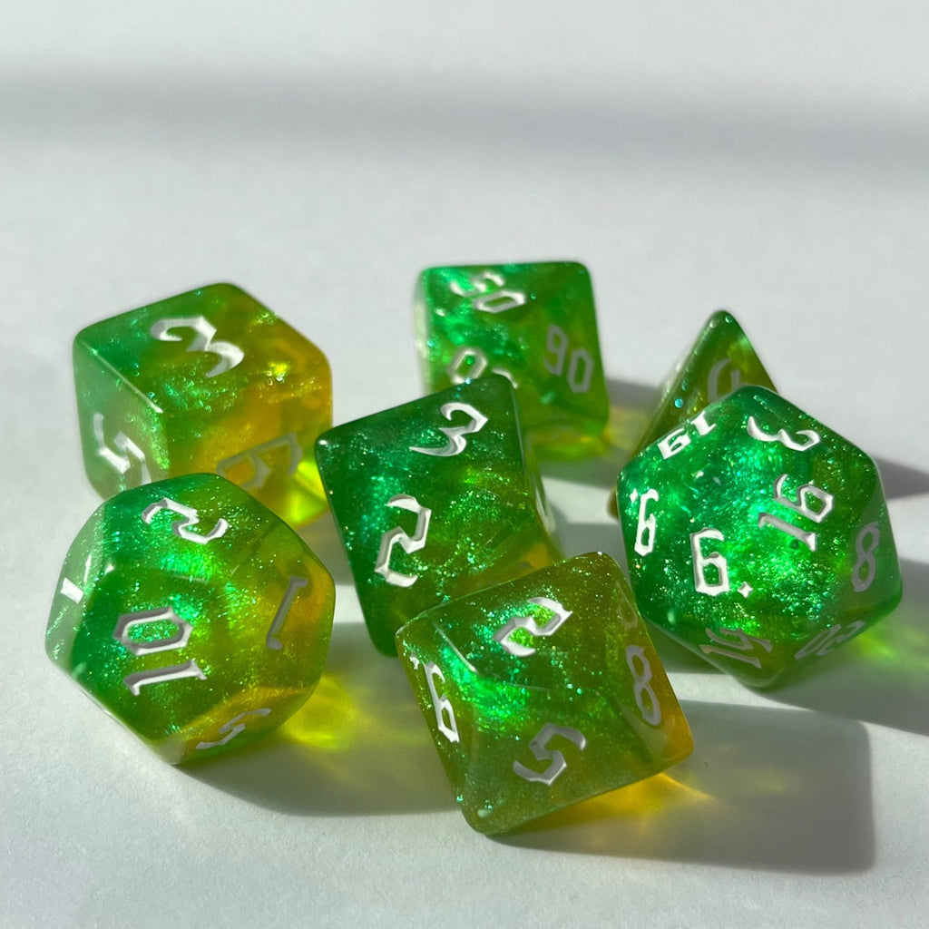 Chameleon double-colour dice set image 8
