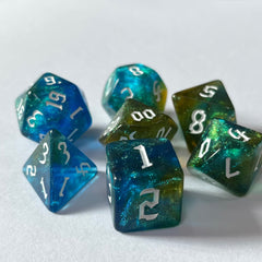 Chameleon double-colour dice set image 2