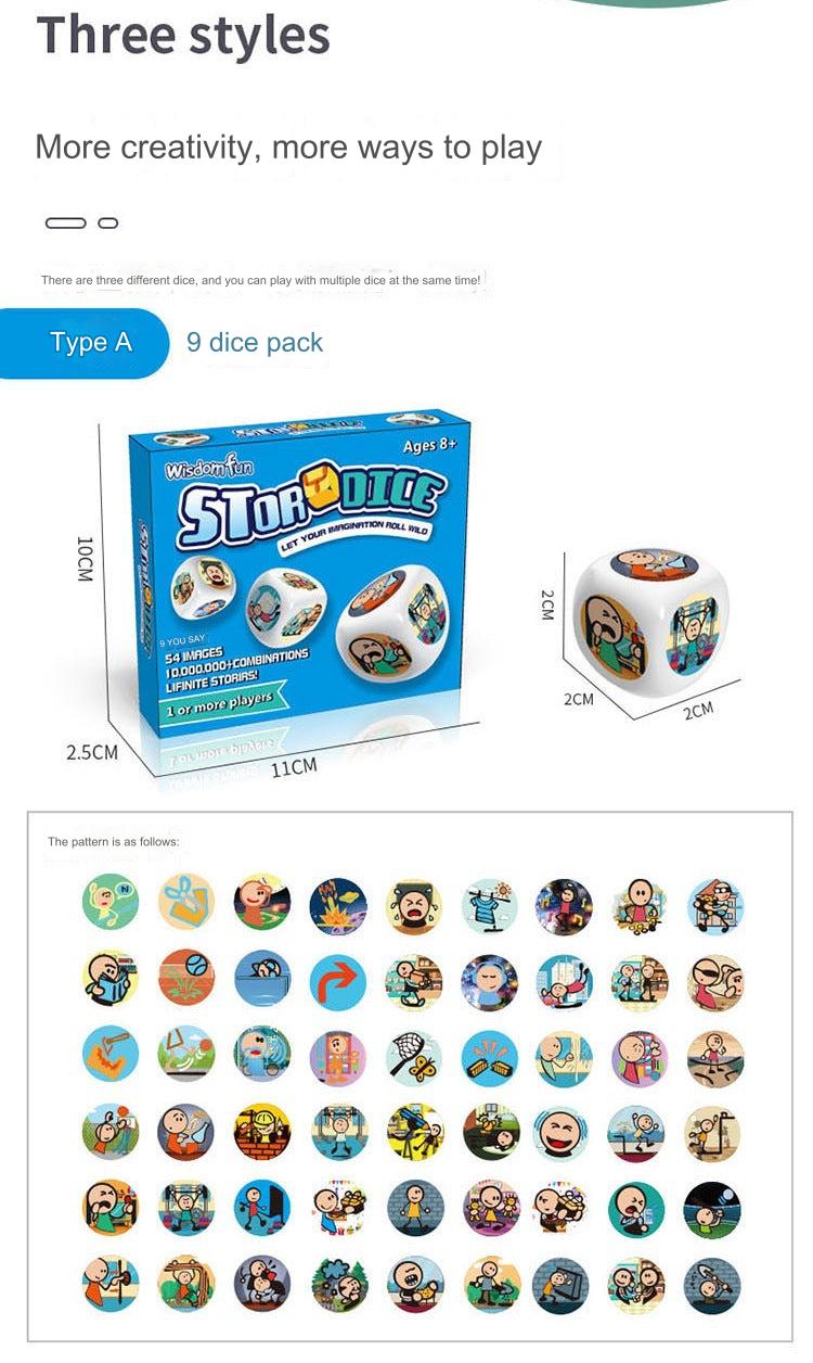 Players using Creative Story Dice