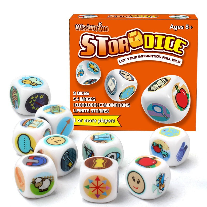 Creative Story Dice for family fun