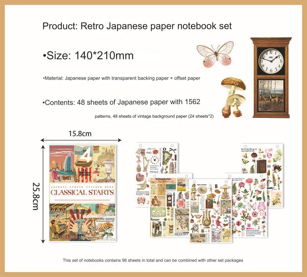 DIY craft project using vintage journaling supplies