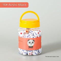 High-quality dice for teaching and gaming