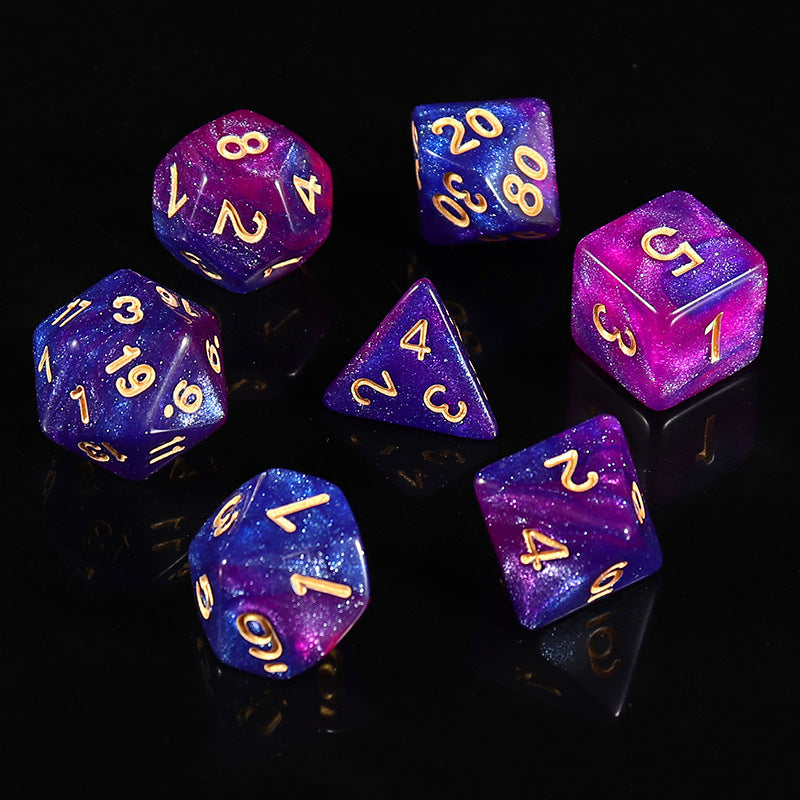Showing the durability of high-impact plastic dice image 9