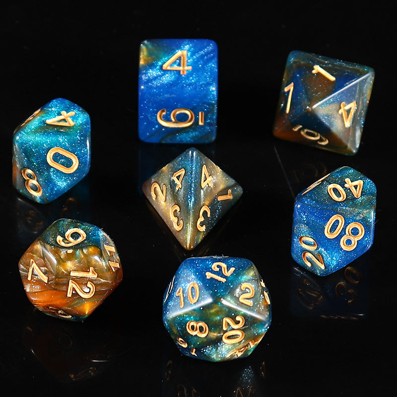 Enhanced gameplay with the Starry Sky dice set image 10