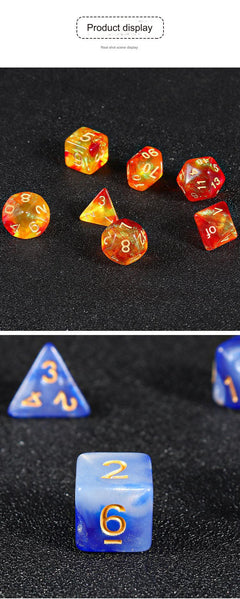 Enhanced gameplay with the Starry Sky dice set image 10