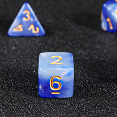 Starry Sky dice with storage bag image 4