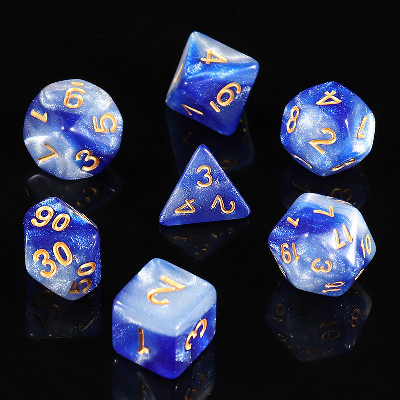 Starry Sky dice with storage bag image 4