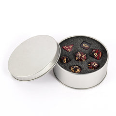 Display of diverse dice colours image 8