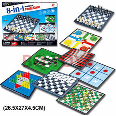 Magnetic Chess Set showing all game types