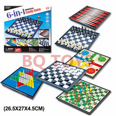 Magnetic 18-in-1 Chess Set for Kids with pieces