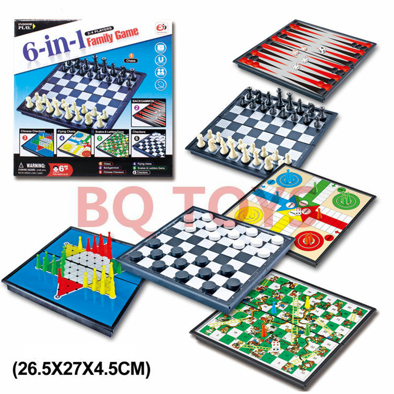 Magnetic 18-in-1 Chess Set for Kids with pieces