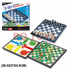 Children playing with Chess and Checkers