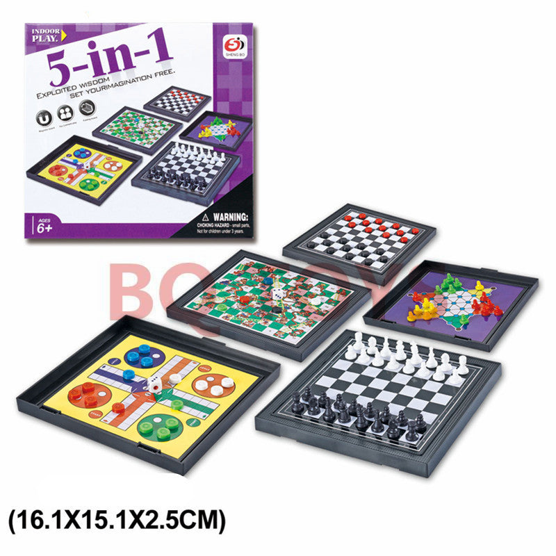 Game pieces of the Magnetic Chess Set