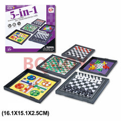 Game pieces of the Magnetic Chess Set