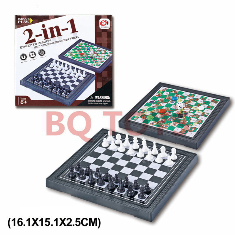 Board of 18-in-1 game set for kids