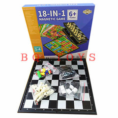 Portable Chess Set for Kids displayed on table