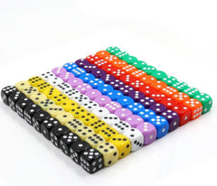 solid colour dice for tabletop games image 4