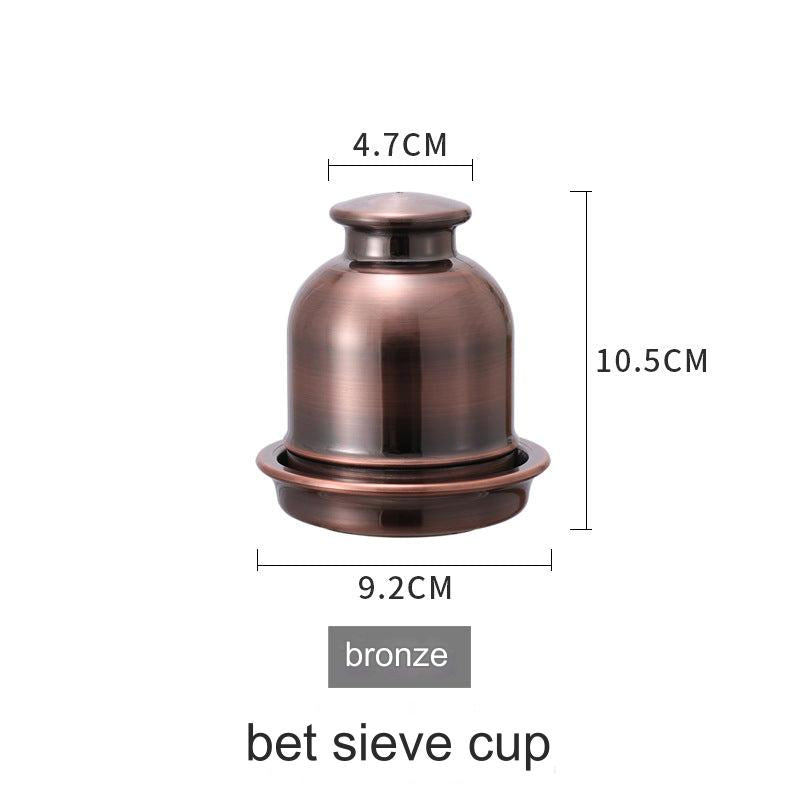 Elegantly Designed Dice Cups in Use
