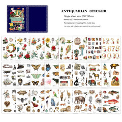 Pack of 50 pieces of decorative stickers image 7