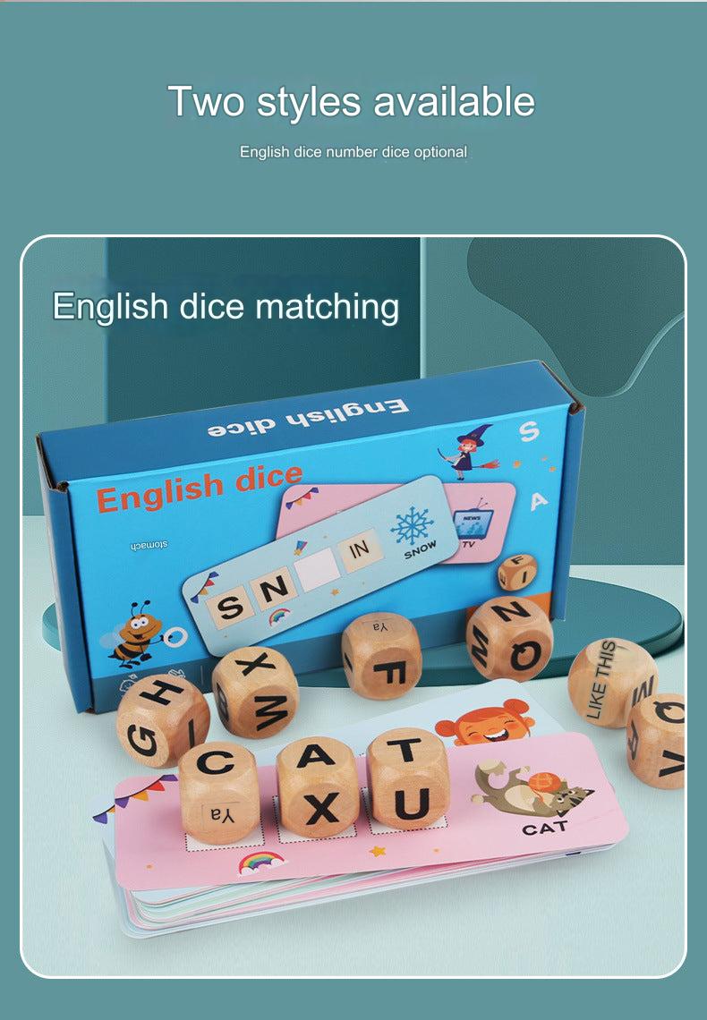 Instruction manual for the wooden dice game