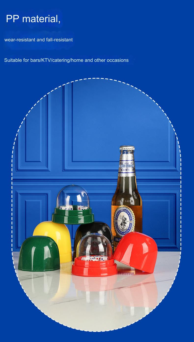 Unique Egg-Shaped Dice Cups Arrangement - Image 3