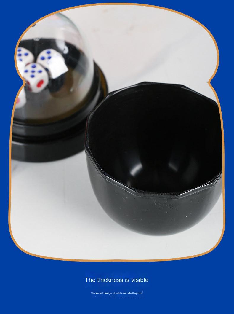 Set of 4 Dice Cups and 20 Dice Display - Image 6