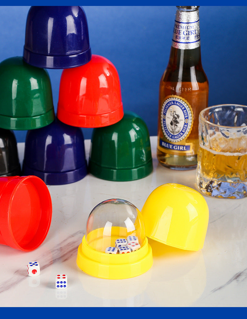 Premium Egg-Shaped Dice Cups Set for Games - Image 1