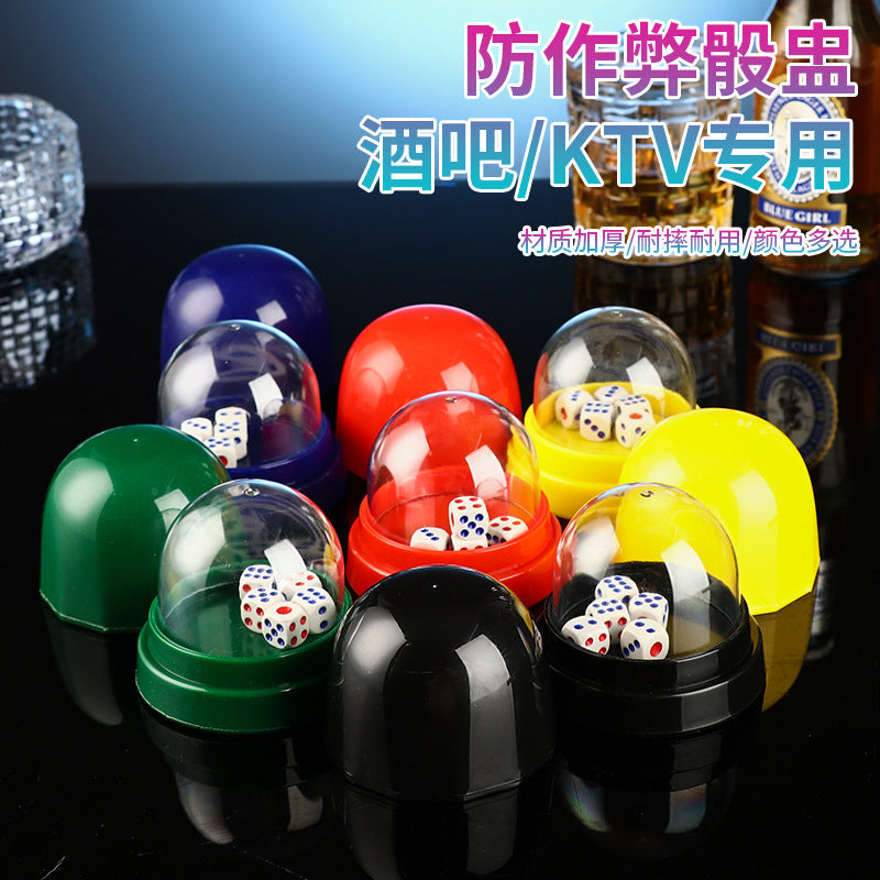 High-Quality Dice Cups in Black - Image 2