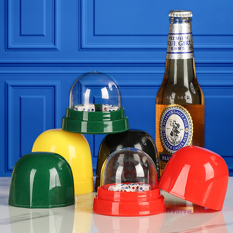 Set of 4 Dice Cups and 20 Dice Display - Image 6