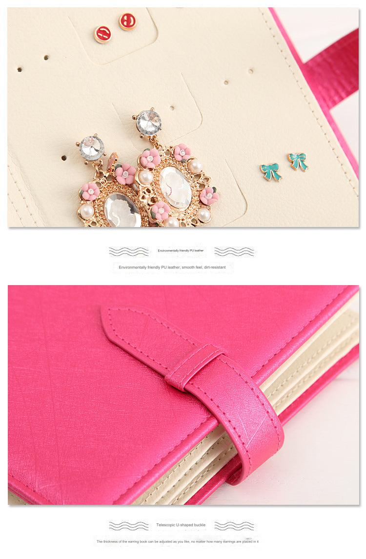 Stylish book-like jewellery storage