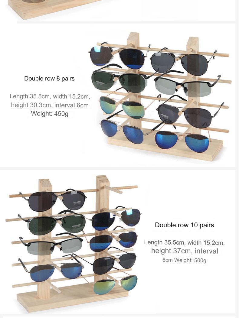 Elegant showcase for prescription glasses