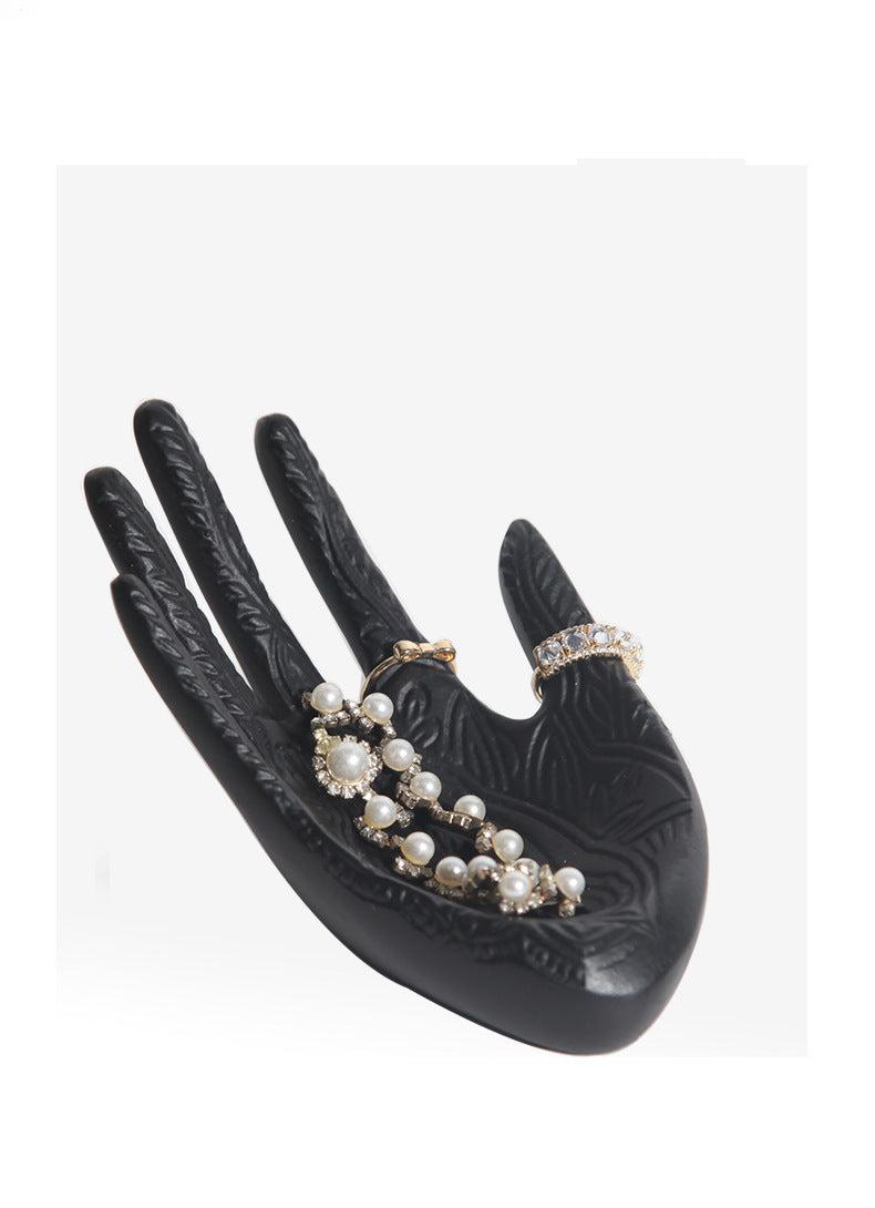Close-Up of Hand Mannequin Jewelry Holder