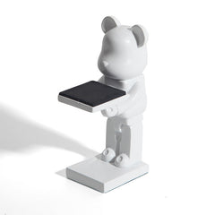 Close-up of white Astronaut watch holder