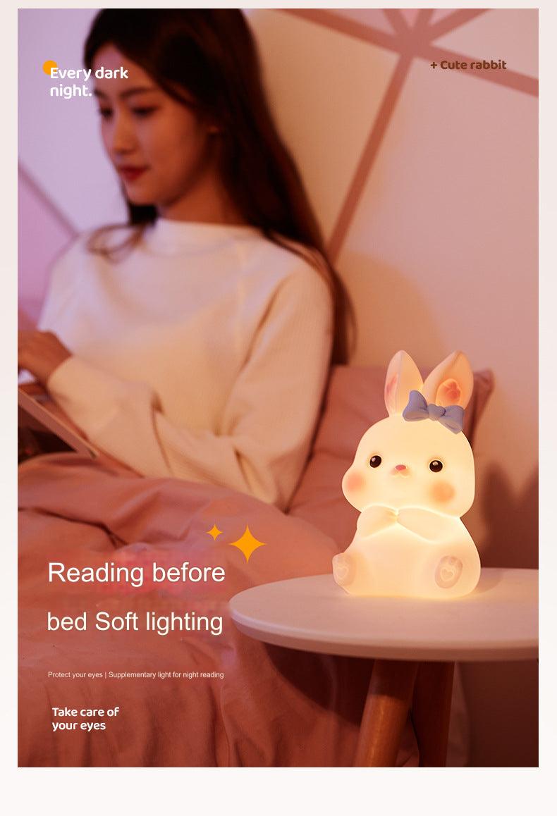 Cute bunny night lamp for kids