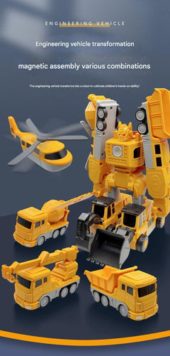 Transforming Magnetic Construction Blocks Image 1