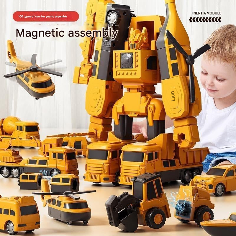 Transforming Magnetic Construction Blocks Image 3