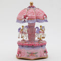 Unique birthday gift carousel music box