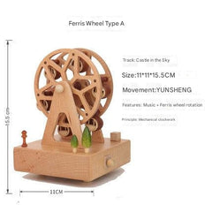 Charming Carousel Music Box with intricate details