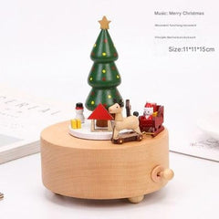 Beautifully designed rotating carousel music box
