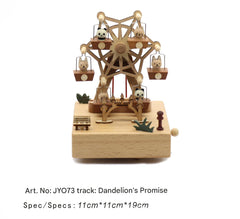 Charming Carousel Music Box with intricate details
