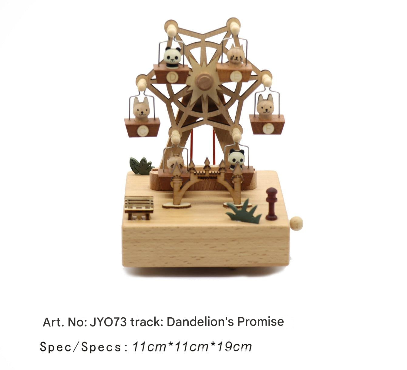 Charming Carousel Music Box with intricate details