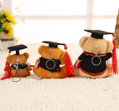 Plush bear gift for graduating students