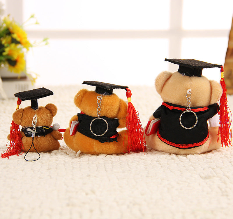 Plush bear gift for graduating students