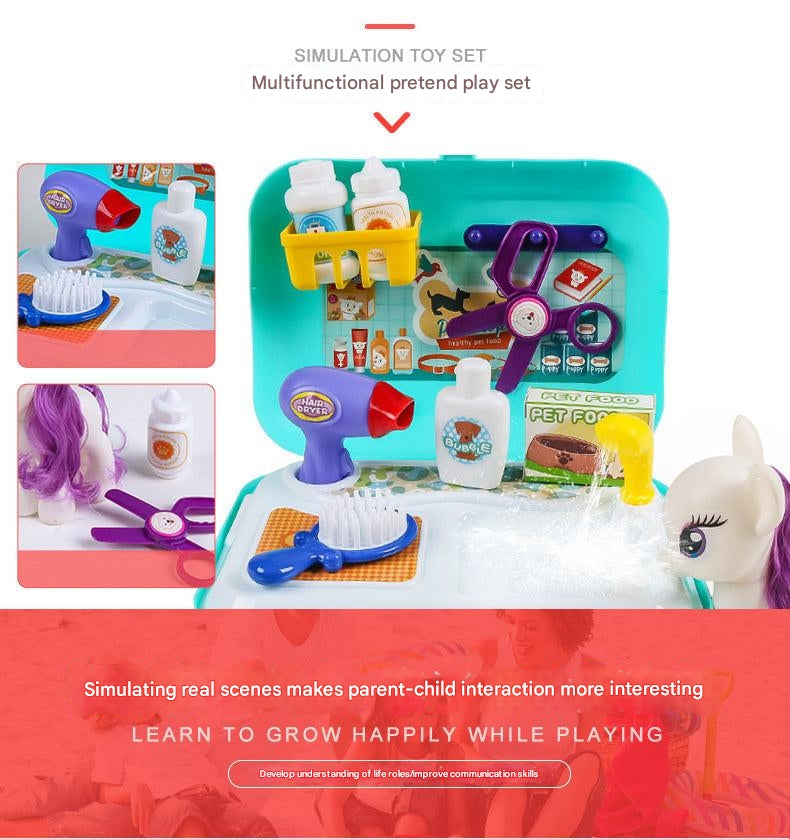 Children's toy backpack for pretend play