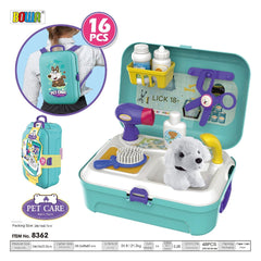 Transportable backpack for kids' toys