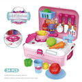 Non-toxic plastic kids play kitchen