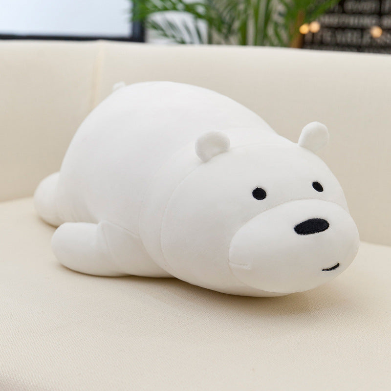 Cuddly Panda Plush Toy Pillow with toys